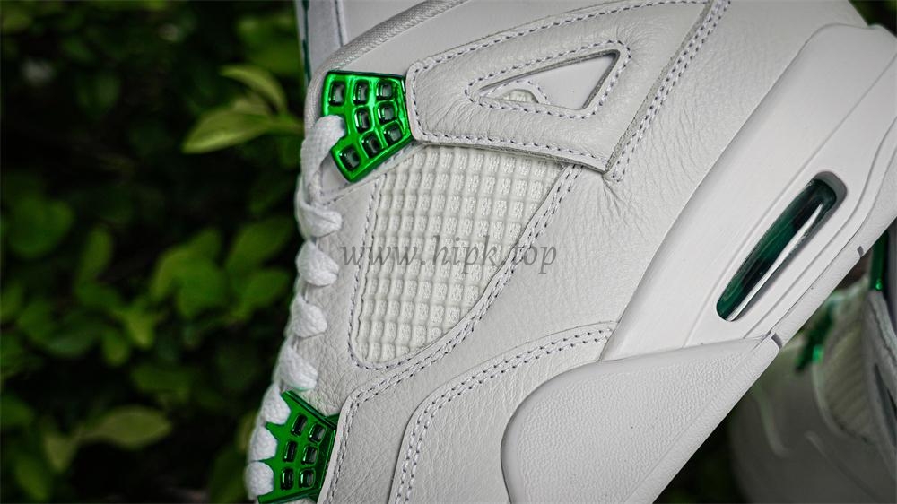 PK GOD Jordan 4 Retro Metallic Green RETAIL MATERIALS READY TO SHIP