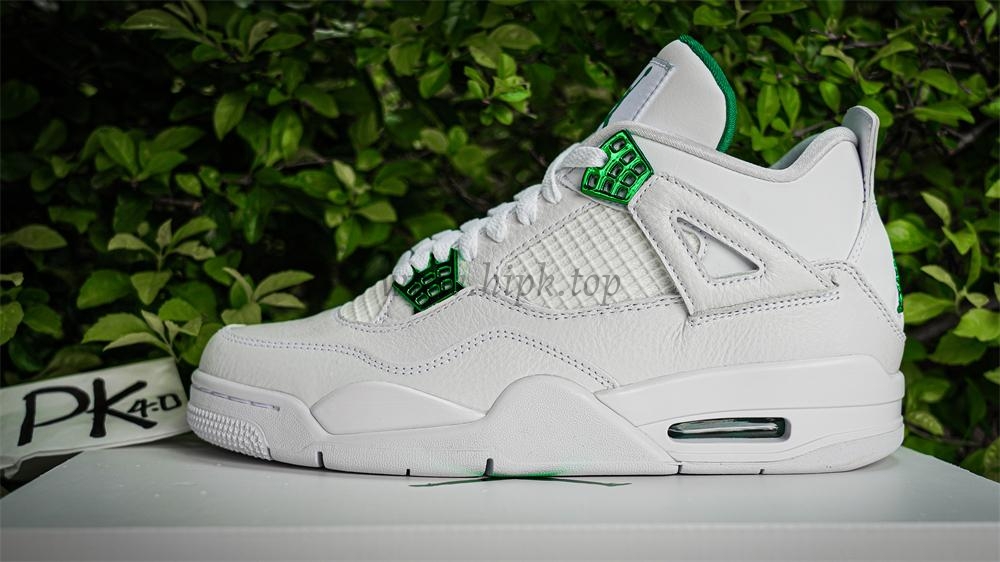 PK GOD Jordan 4 Retro Metallic Green RETAIL MATERIALS READY TO SHIP