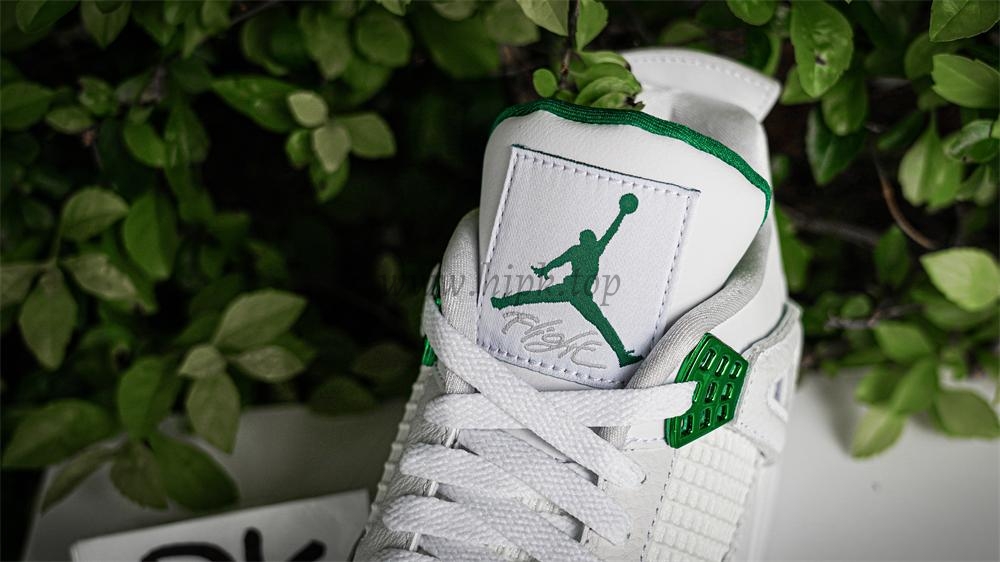 PK GOD Jordan 4 Retro Metallic Green RETAIL MATERIALS READY TO SHIP