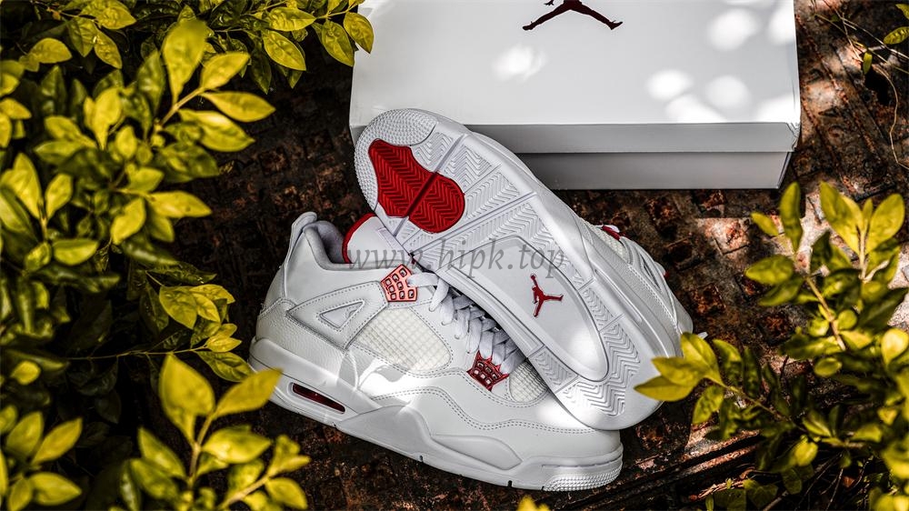 PK GOD Jordan 4 Retro Metallic Red RETAIL MATERIALS READY TO SHIP