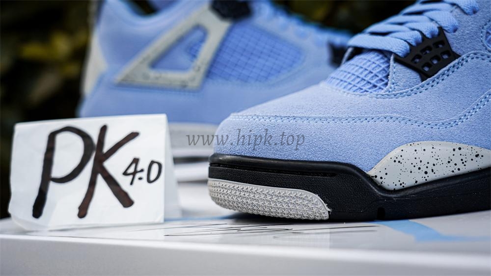 PK GOD Jordan 4 Retro University Blue RETAIL MATERIALS READY TO SHIP