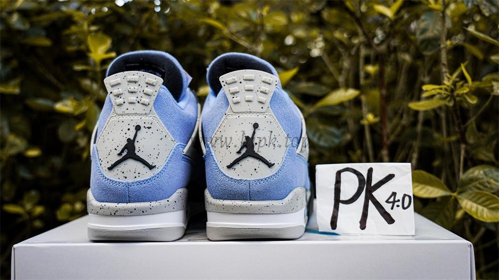 PK GOD Jordan 4 Retro University Blue RETAIL MATERIALS READY TO SHIP