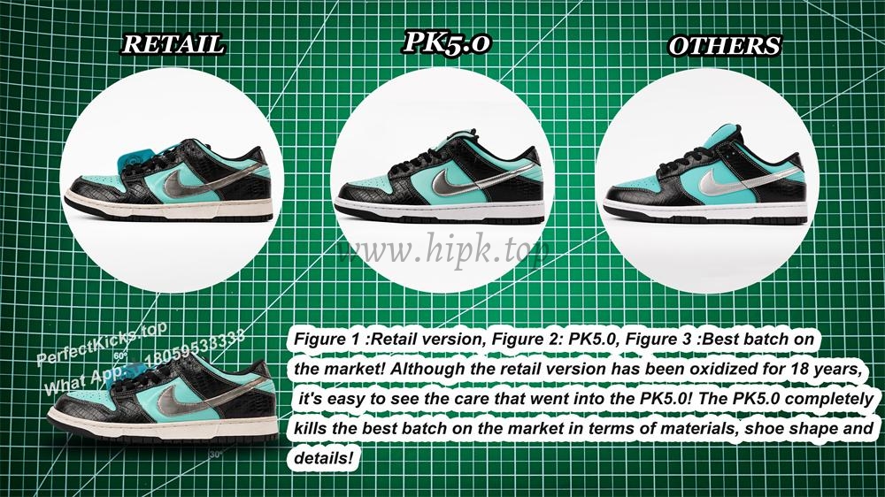 PK5.0 Nike SB Dunk Low Diamond Supply Co Aqua Blue RETAIL MATERIALS READY TO SHIP