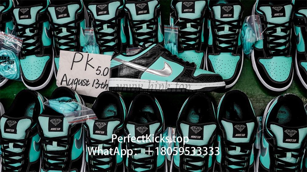 PK5.0 Nike SB Dunk Low Diamond Supply Co Aqua Blue RETAIL MATERIALS READY TO SHIP