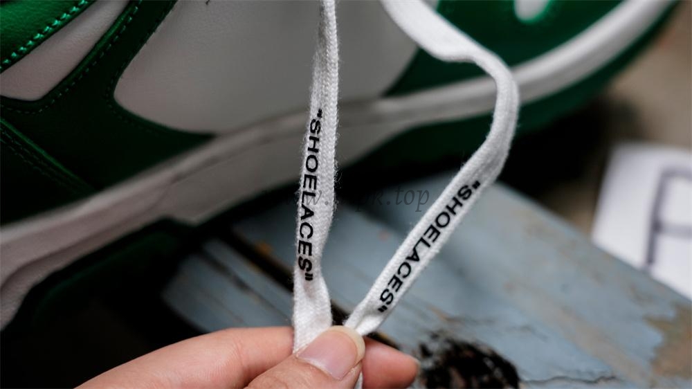 PK GOD OFF-WHITE OOO Low Tops Green White RETAIL MATERIALS READY TO SHIP