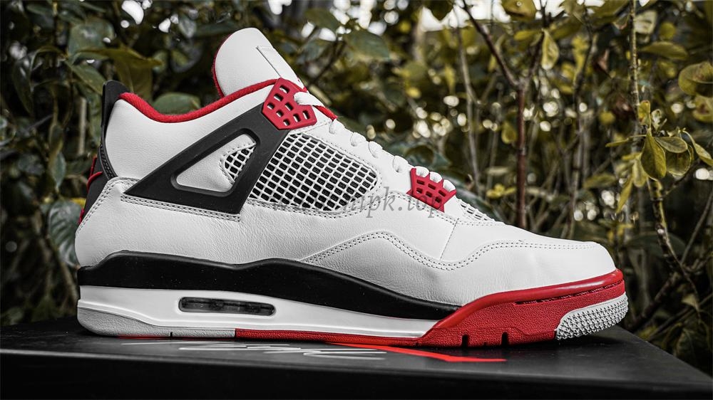 PK God Air Jordan 4 Fire Red retail materials ready to ship