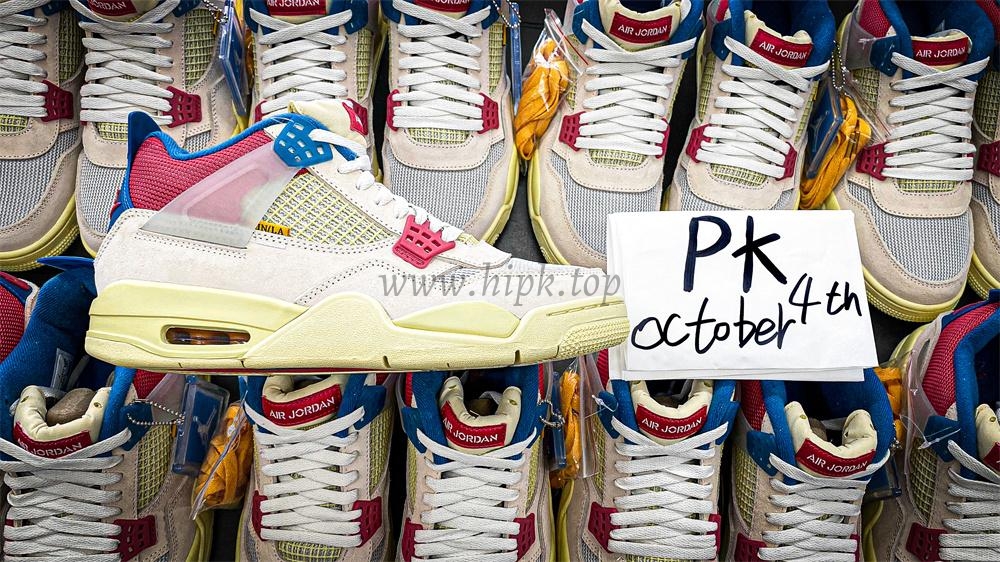 PK God Union x Air Jordan 4 Guava Ice retail materials ready to ship