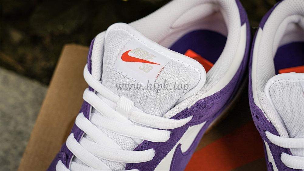 PK GOD Nike Dunk Low Pro ISO Orange Label Court Purple RETAIL MATERIALS READY TO SHIP