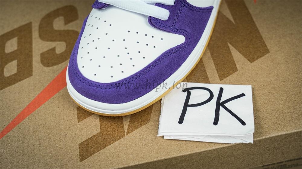 PK GOD Nike Dunk Low Pro ISO Orange Label Court Purple RETAIL MATERIALS READY TO SHIP