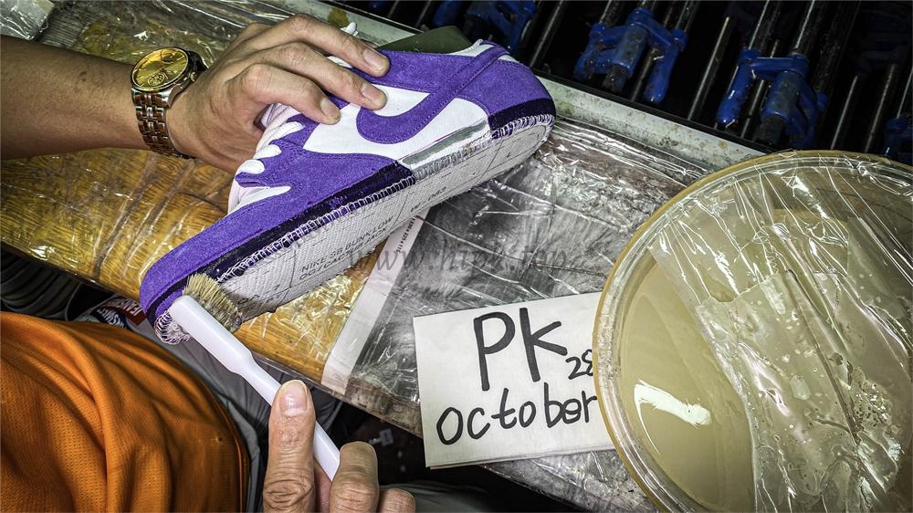 PK GOD Nike Dunk Low Pro ISO Orange Label Court Purple RETAIL MATERIALS READY TO SHIP