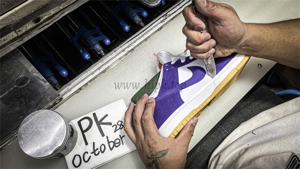 PK GOD Nike Dunk Low Pro ISO Orange Label Court Purple RETAIL MATERIALS READY TO SHIP