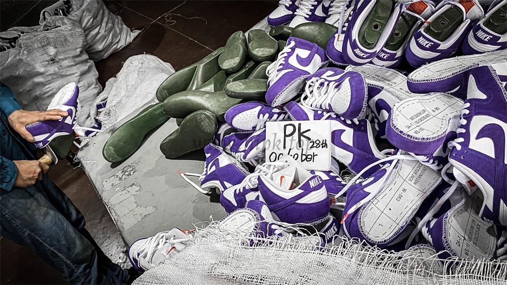 PK GOD Nike Dunk Low Pro ISO Orange Label Court Purple RETAIL MATERIALS READY TO SHIP