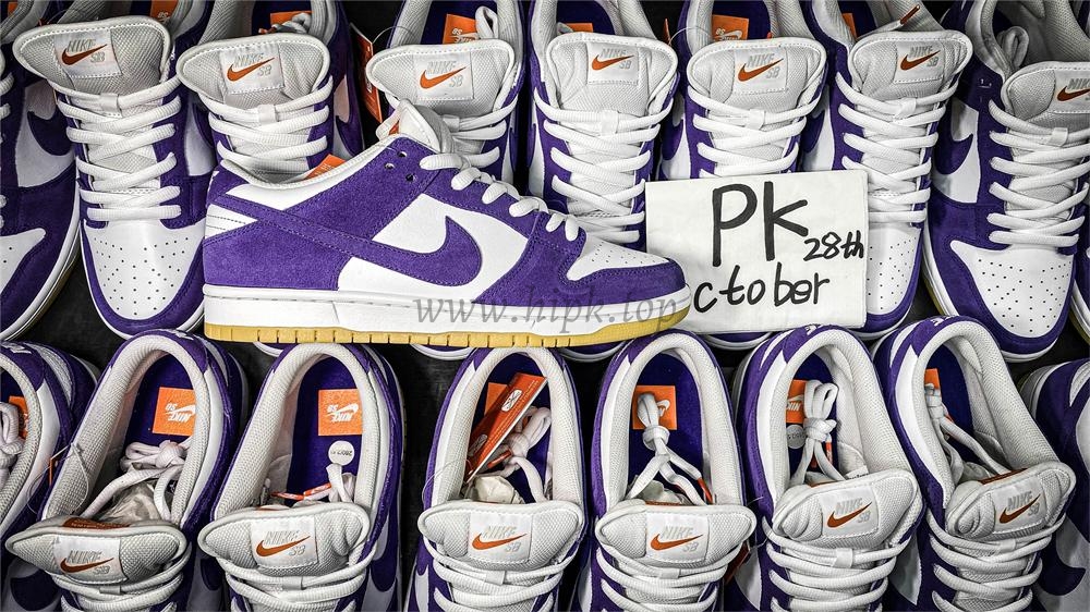 PK GOD Nike Dunk Low Pro ISO Orange Label Court Purple RETAIL MATERIALS READY TO SHIP