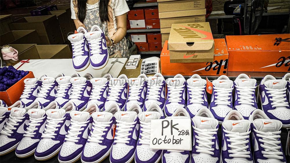 PK GOD Nike Dunk Low Pro ISO Orange Label Court Purple RETAIL MATERIALS READY TO SHIP