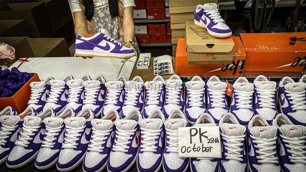 PK GOD Nike Dunk Low Pro ISO Orange Label Court Purple RETAIL MATERIALS READY TO SHIP