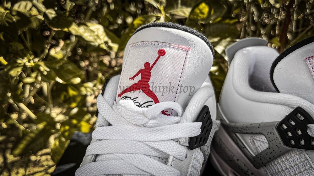 PK GOD Jordan 4 Retro White Cement RETAIL MATERIALS READY TO SHIP