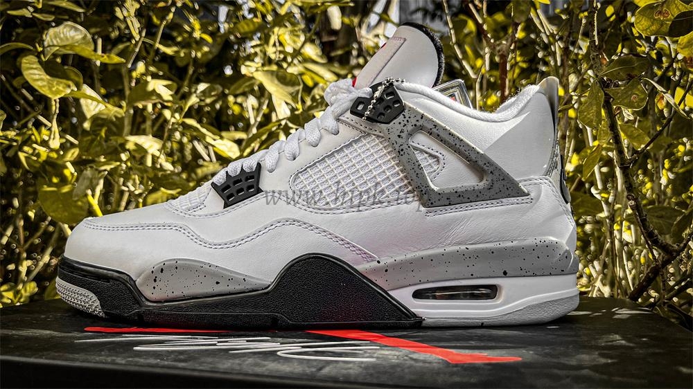 PK GOD Jordan 4 Retro White Cement RETAIL MATERIALS READY TO SHIP