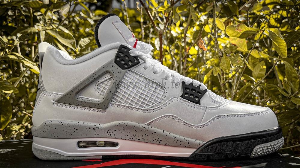 PK GOD Jordan 4 Retro White Cement RETAIL MATERIALS READY TO SHIP