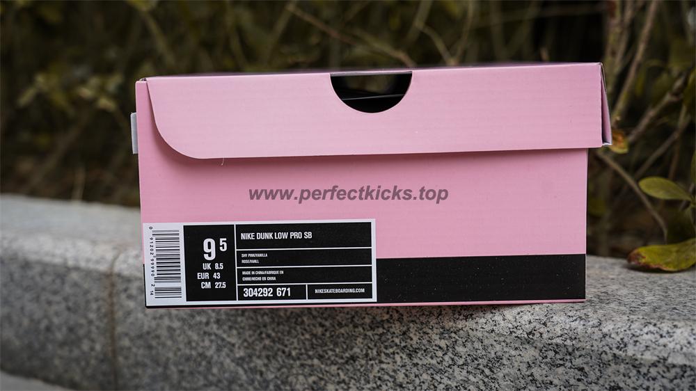 PK 5.0 Nike SB Dunk Low Stussy Cherry RETAIL MATERIALS READY TO SHIP