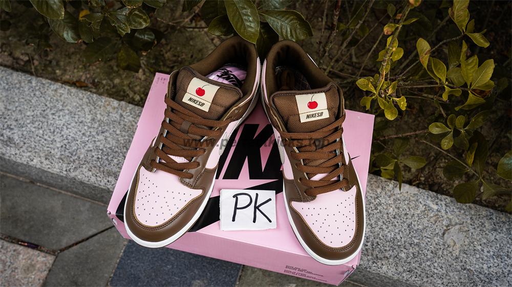 PK 5.0 Nike SB Dunk Low Stussy Cherry RETAIL MATERIALS READY TO SHIP