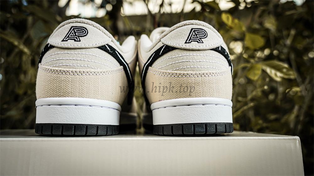 PK GOD Nike SB Dunk Low Albino Preto RETAIL MATERIALS READY TO SHIP