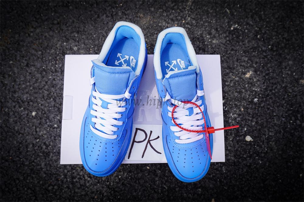 PK 5.0 Nike Air Force 1 Low Off-White MCA University Blue RETAIL MATERIALS READY TO SHIP