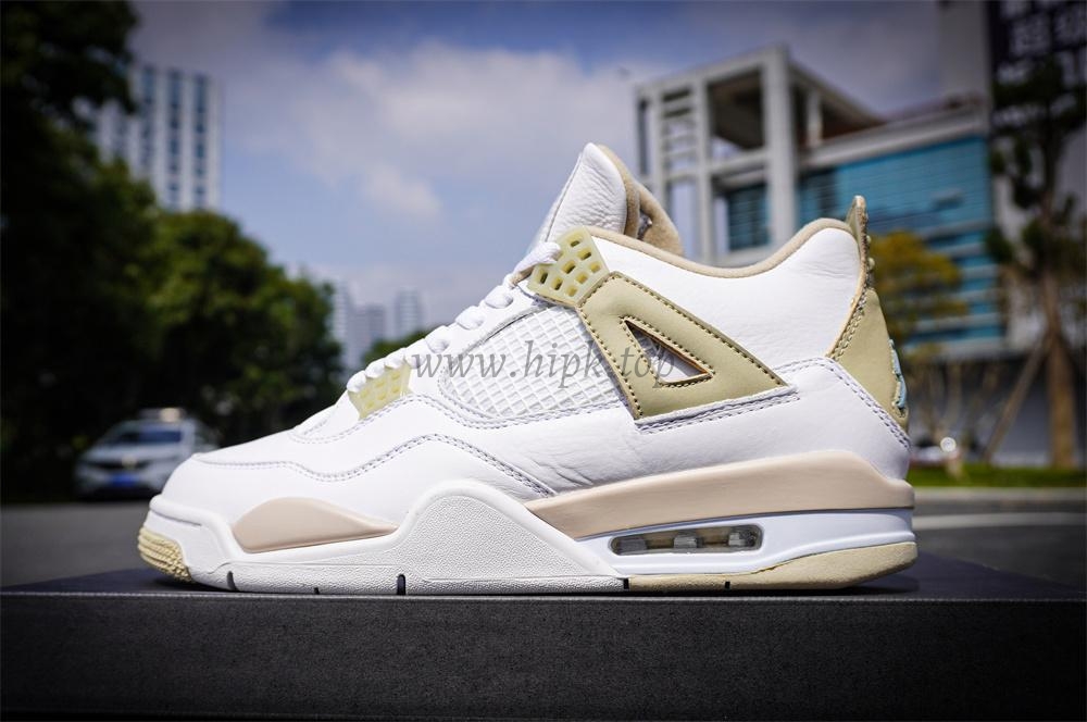 PK God Jordan 4 Retro Sand retail materials ready to ship