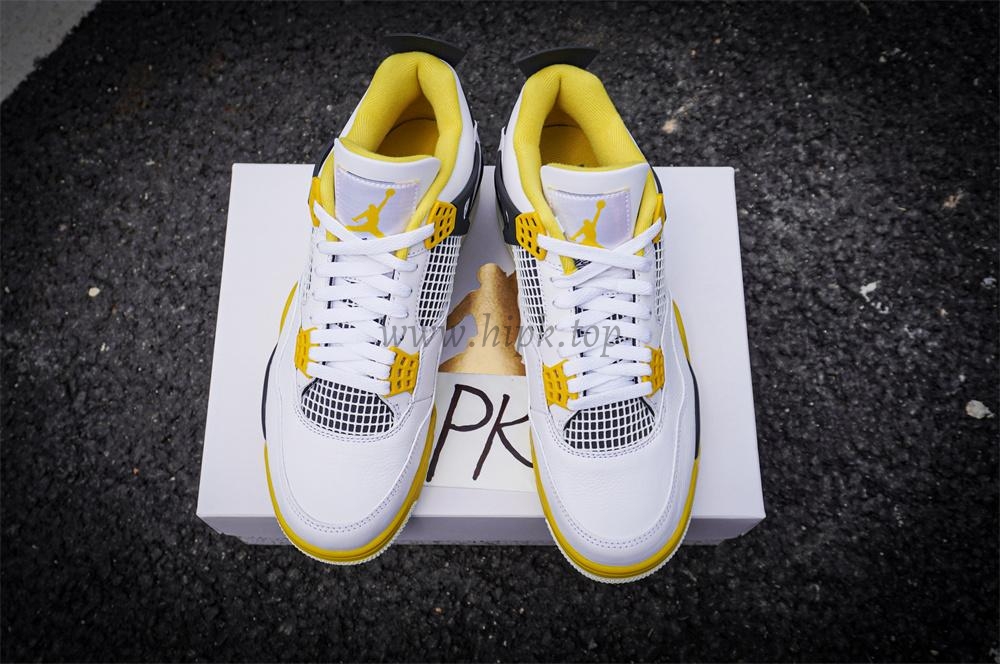 PK God Jordan 4 Vivid Sulfur retail materials ready to ship