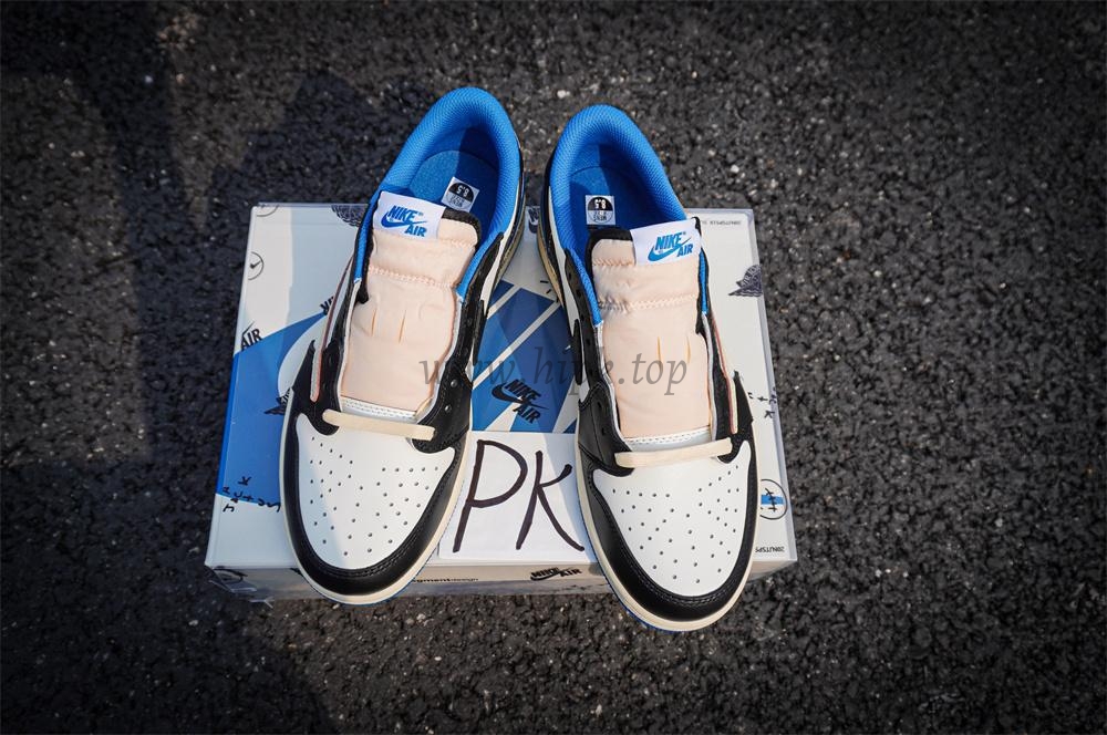 PK 4.0 TRAVIS SCOTT X FRAGEMENT X AIR JORDAN 1 LOW OG RETAIL MATERIALS READY TO SHIP