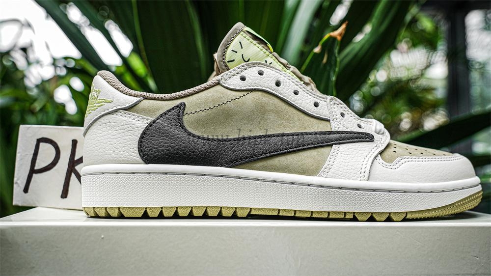 PK 4.0 Jordan 1 Retro Low Golf Travis Scott Neutral Olive RETAIL MATERIALS READY TO SHIP