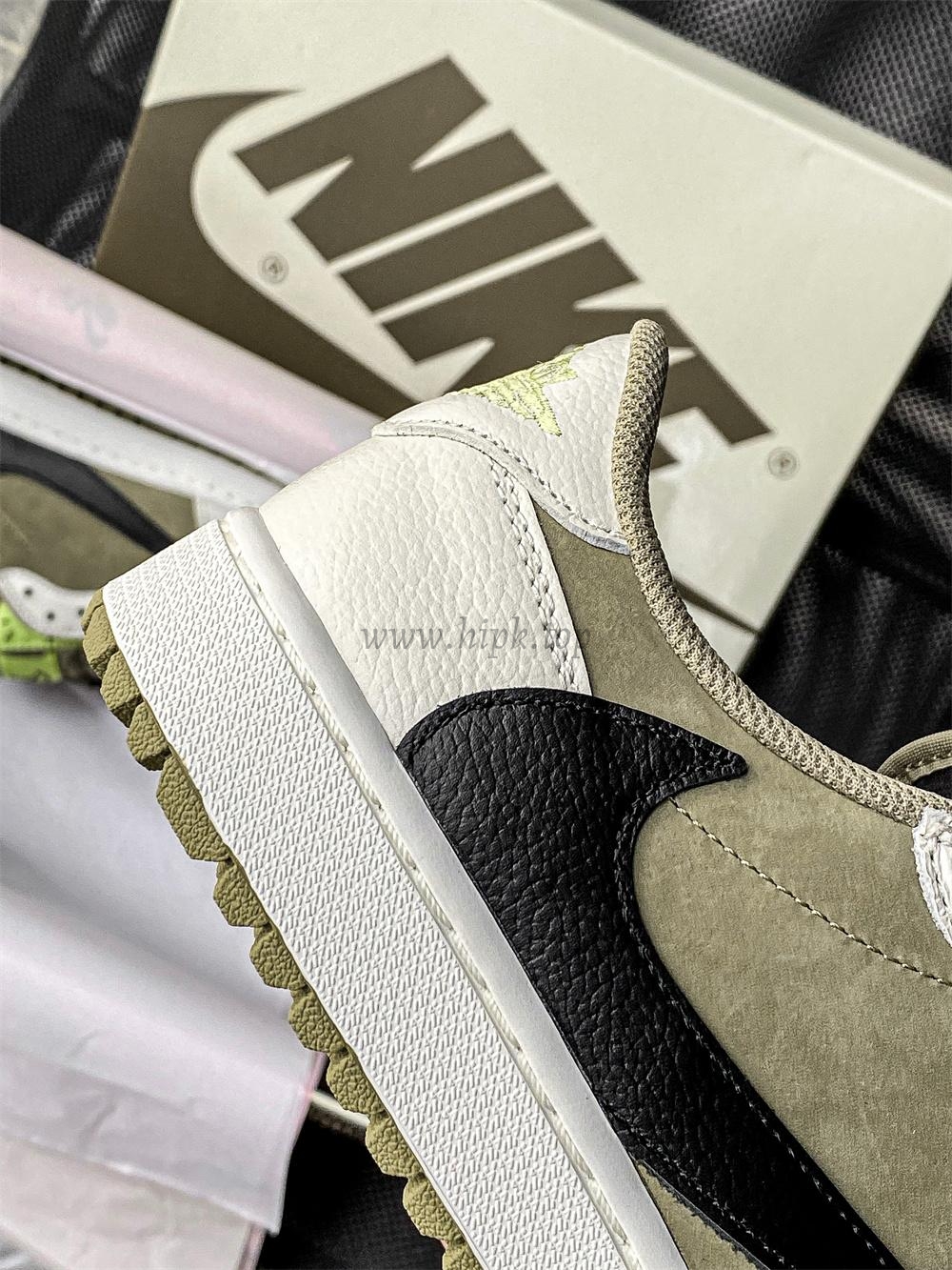 PK 4.0 Jordan 1 Retro Low Golf Travis Scott Neutral Olive RETAIL MATERIALS READY TO SHIP