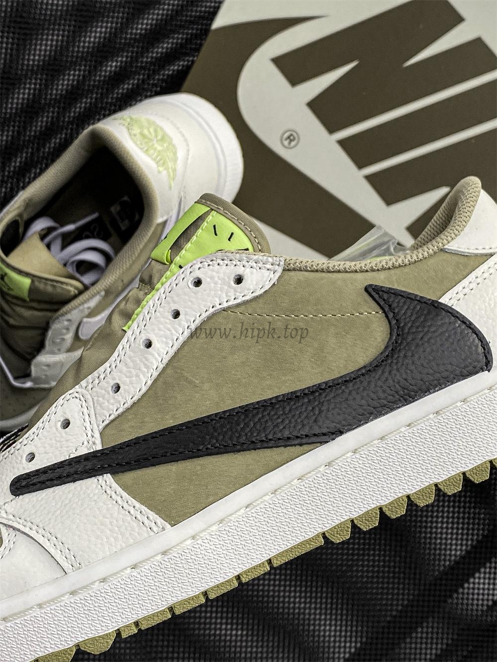 PK 4.0 Jordan 1 Retro Low Golf Travis Scott Neutral Olive RETAIL MATERIALS READY TO SHIP