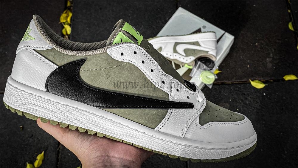 PK 4.0 Jordan 1 Retro Low Golf Travis Scott Neutral Olive RETAIL MATERIALS READY TO SHIP