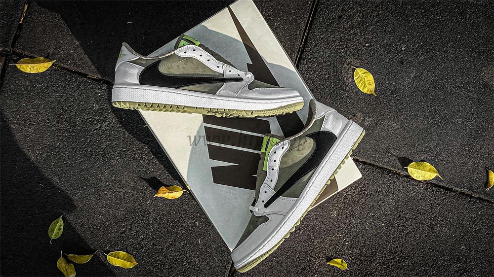 PK 4.0 Jordan 1 Retro Low Golf Travis Scott Neutral Olive RETAIL MATERIALS READY TO SHIP