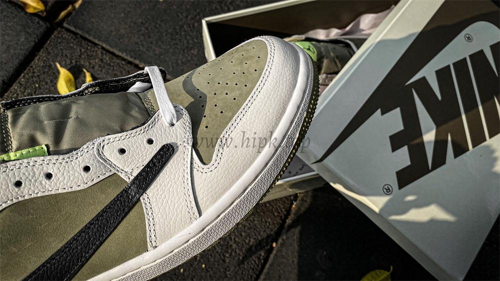 PK 4.0 Jordan 1 Retro Low Golf Travis Scott Neutral Olive RETAIL MATERIALS READY TO SHIP