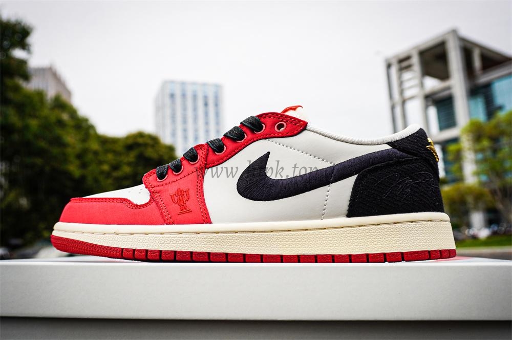 PK God Trophy Room X Jordan Air Jordan 1 Low OG “Away” retail materials ready to ship