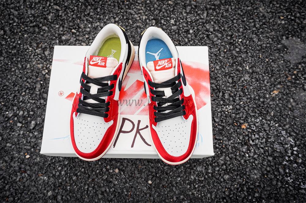 PK God Trophy Room X Jordan Air Jordan 1 Low OG “Away” retail materials ready to ship