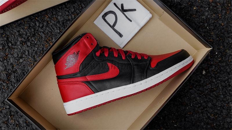 Pk5.0 Air Jordan AJ1 Retro High Banned RETAIL MATERIALS READY TO SHIP