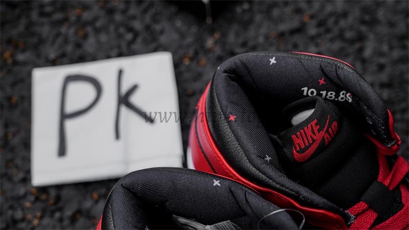 Pk5.0 Air Jordan AJ1 Retro High Banned RETAIL MATERIALS READY TO SHIP