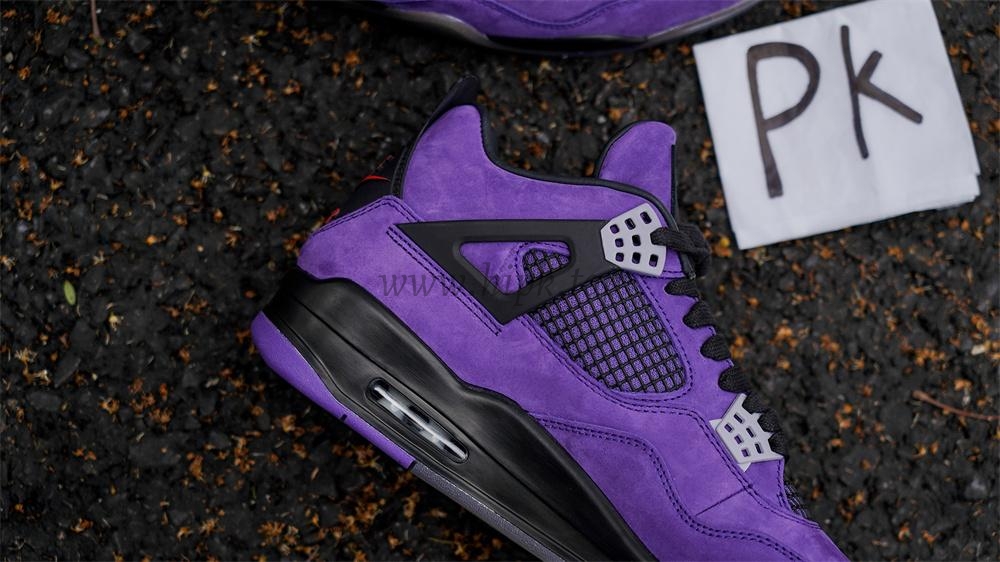 Pk5.0 Travis Scott x Air Jordan 4 F&F Purple RETAIL MATERIALS READY TO SHIP