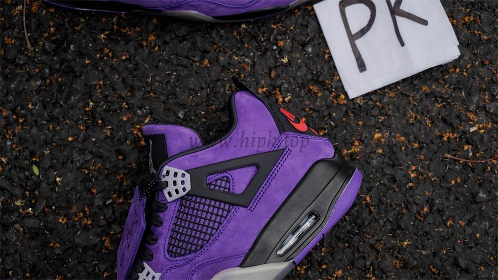 Pk5.0 Travis Scott x Air Jordan 4 F&F Purple RETAIL MATERIALS READY TO SHIP