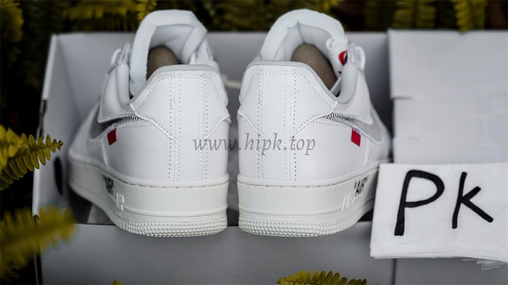 pk5.0 OFF-WHITE x Air Force 1 Low white Silver retail materials ready to ship