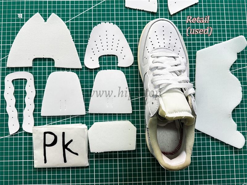 pk5.0 OFF-WHITE x Air Force 1 Low white Silver retail materials ready to ship