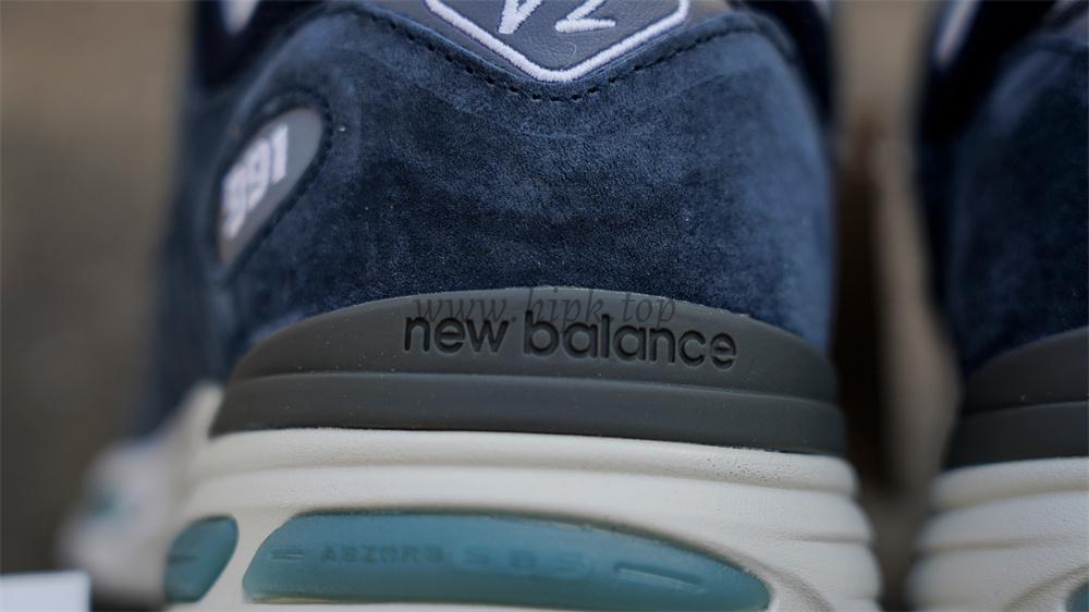 PK GOD New Balance 991v2 Made in UK Dark Navy RETAIL MATERIALS READY TO SHIP