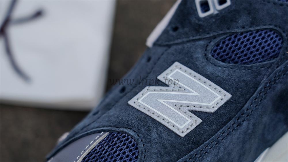 PK GOD New Balance 991v2 Made in UK Dark Navy RETAIL MATERIALS READY TO SHIP