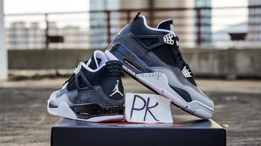 PK GOD Air Jordan 4 Retro Fear RETAIL MATERIALS READY TO SHIP