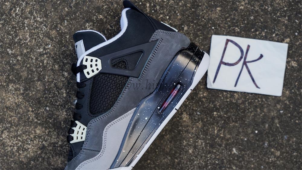 PK GOD Air Jordan 4 Retro Fear RETAIL MATERIALS READY TO SHIP