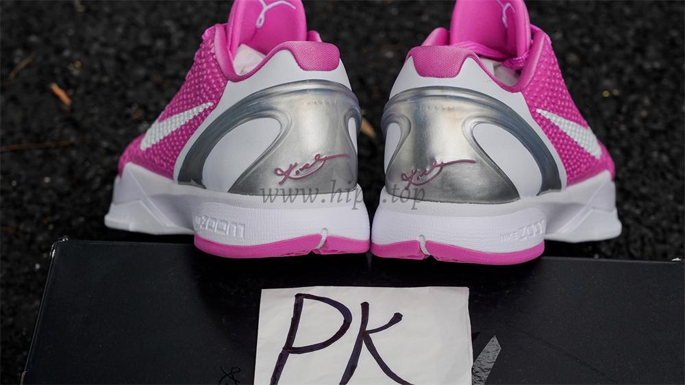 PK GOD Nike Kobe 6 Kay Yow Think Pink RETAIL MATERIALS READY TO SHIP