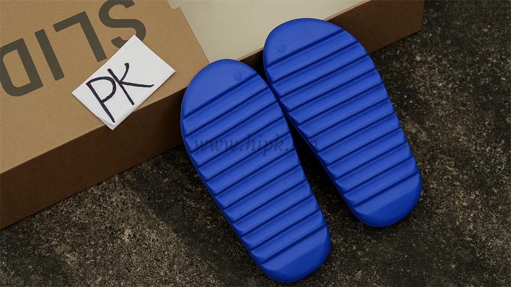 pk god Ad*s yeezy slide azure retail materials ready to ship