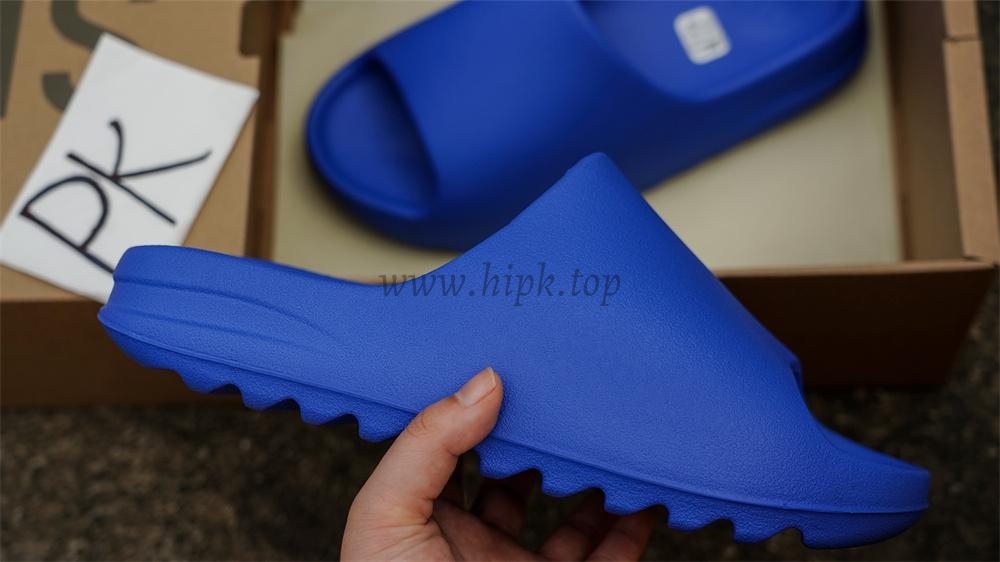 pk god Ad*s yeezy slide azure retail materials ready to ship